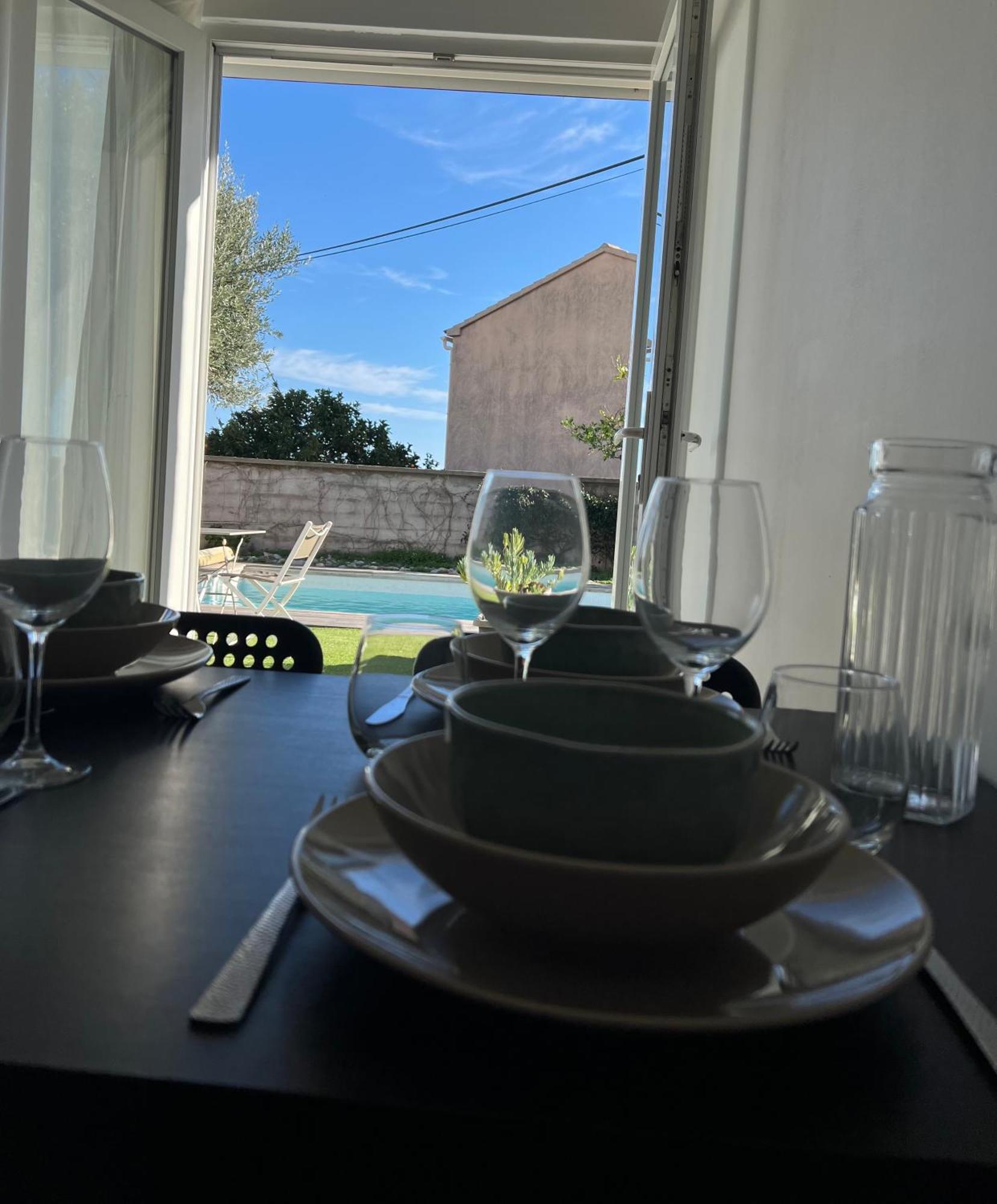Appartement L'Arancetu Vue Mer Avec Piscine Бигулья Экстерьер фото